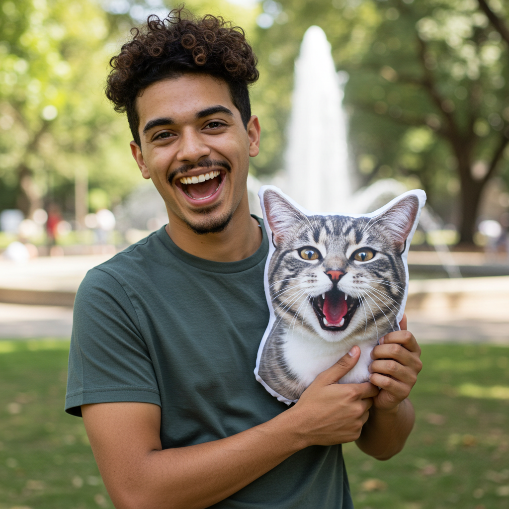 Custom Photo Shaped Pillow